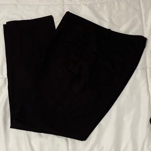 Lauren Ralph Lauren black straight leg dress pants